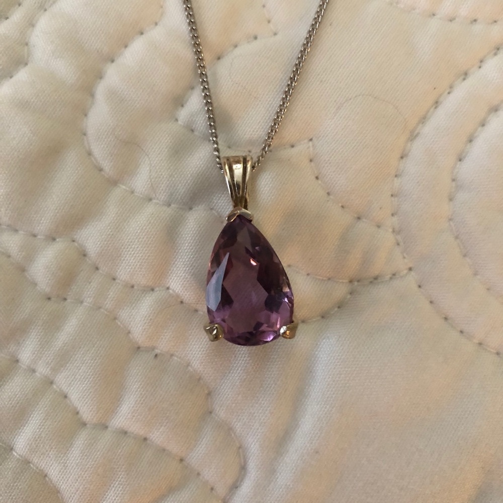 Genuine Amethyst Necklace